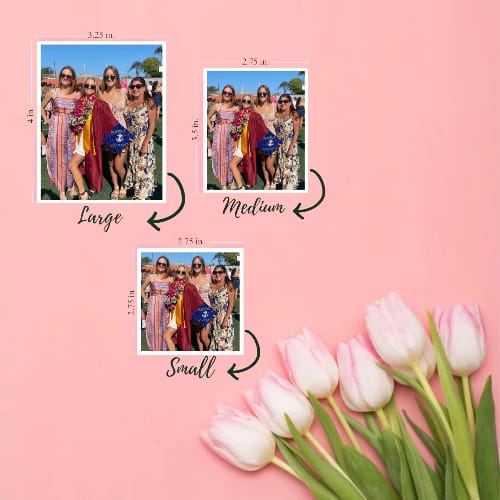 Flat Sleek Photo Magnets