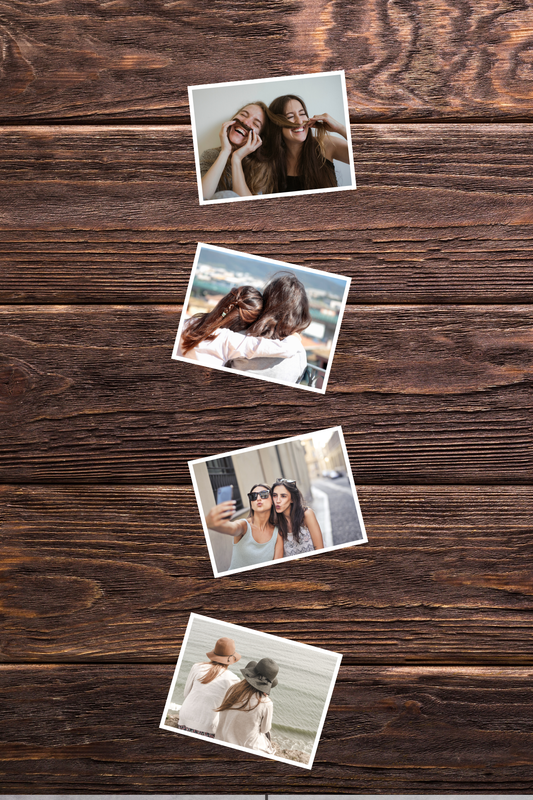 Flat Sleek Photo Magnets